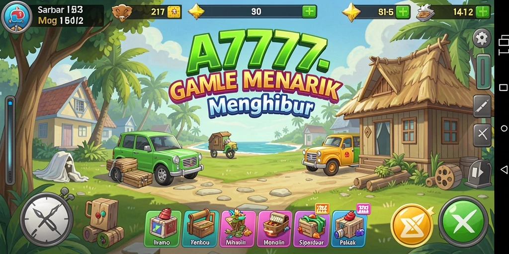 Tampilan gameplay A7777 yang seru dan menyenangkan.