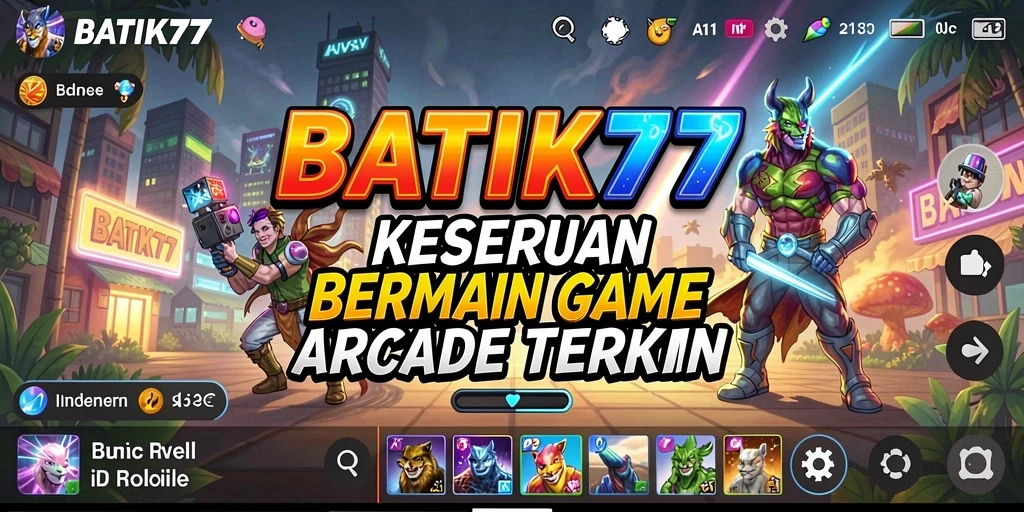 Gameplay seru dan penuh warna di BATIK77.