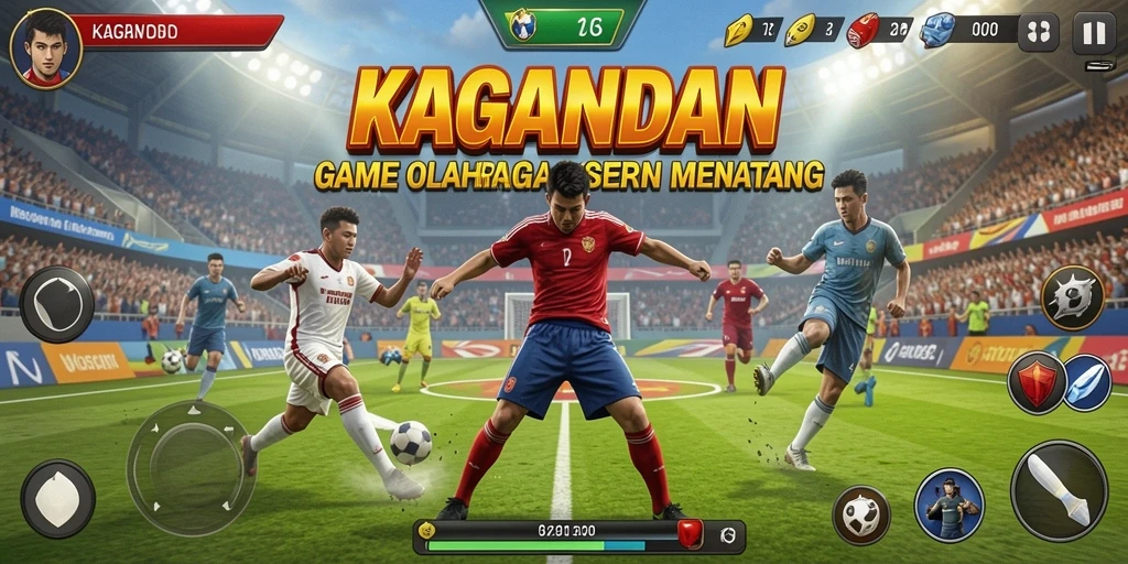 Tampilan gameplay KAGANDAN yang seru dan kompetitif.