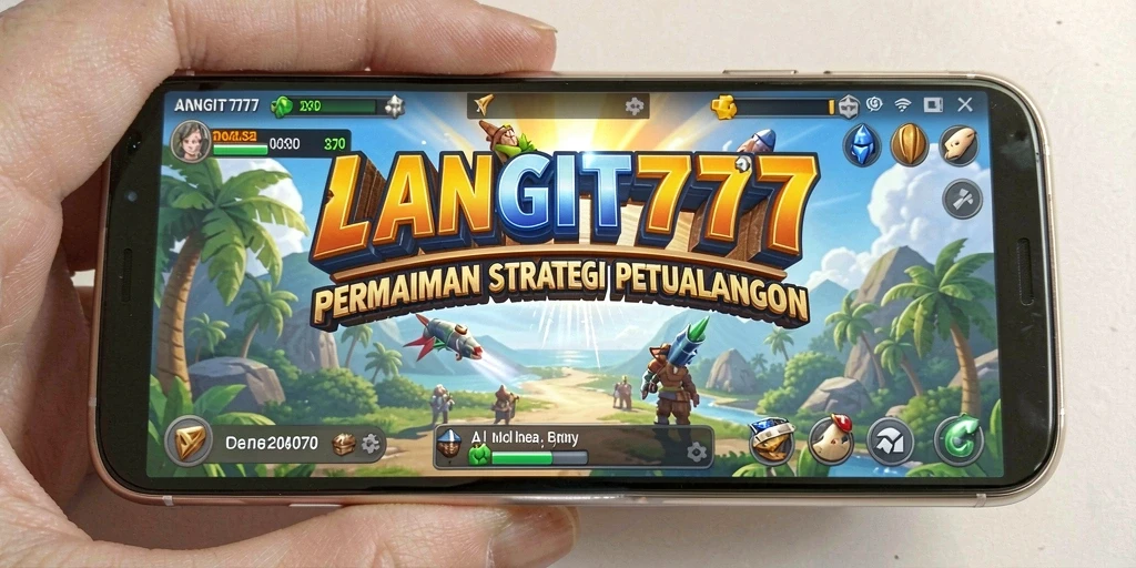 Tampilan gameplay LANGIT777 yang mendebarkan dan penuh strategi.