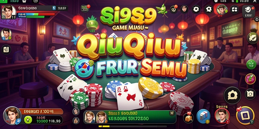 Menampilkan gameplay seru dari S9S9 dalam permainan QiuQiu.