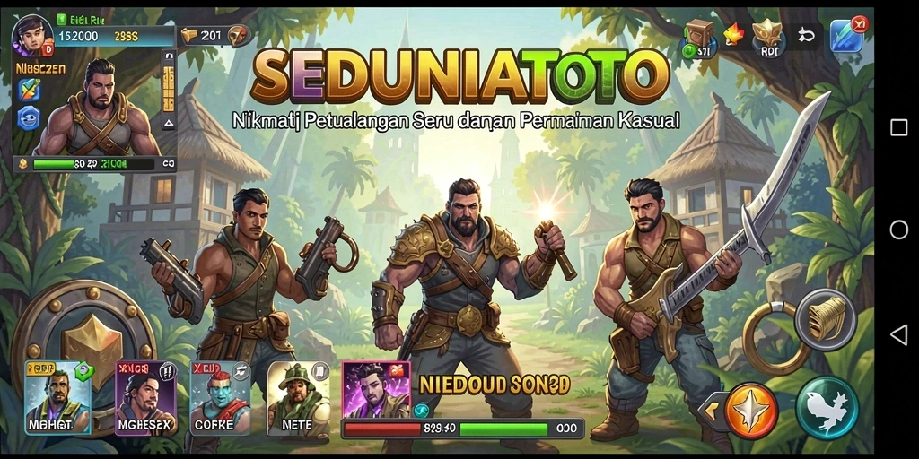 Tangkapan layar gameplay SEDUNIATOTO dengan aksi seru di dalamnya.