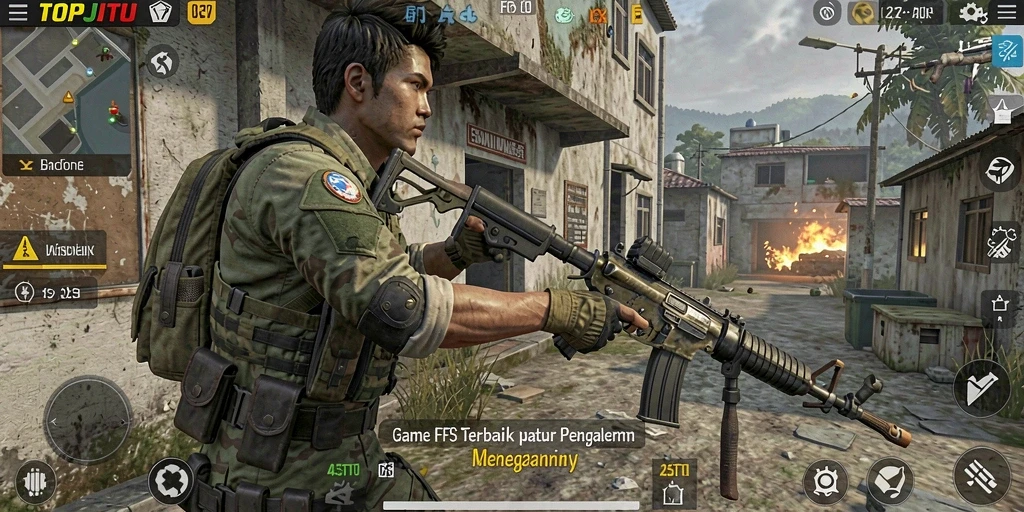 Gameplay menegangkan dengan grafis memukau di TOPJITU.