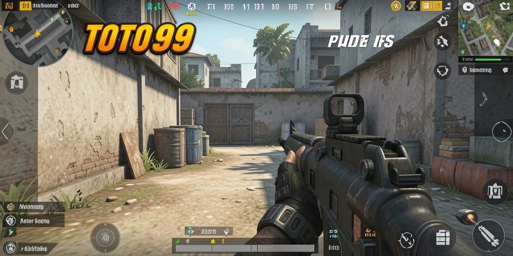 Tampilan gameplay seru di TOTO99 dengan aksi tembak-menembak yang intens.