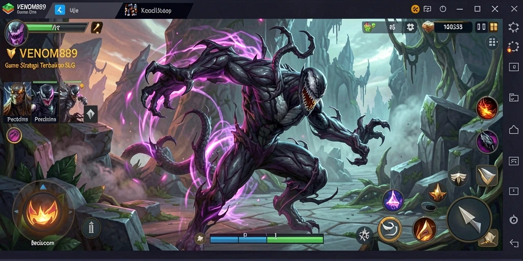 Tampilan gameplay menarik dari <strong>VENOM889</strong> dengan strategi yang beragam.